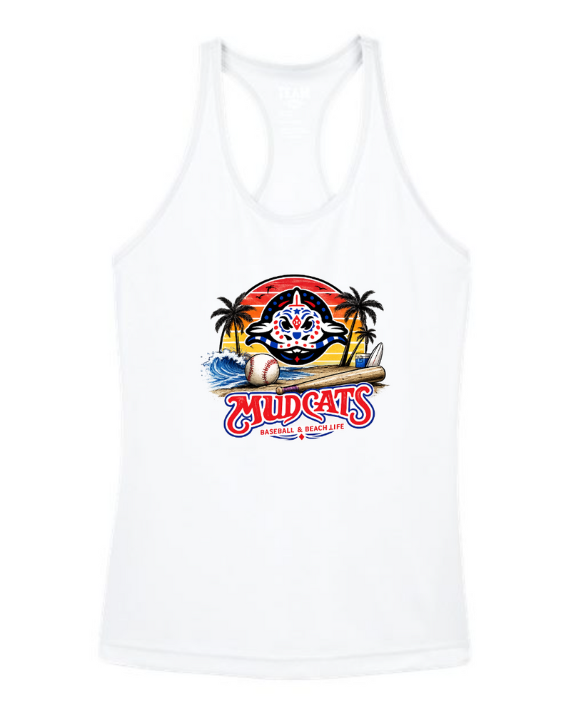 Mudcats Women's Racerback Tank