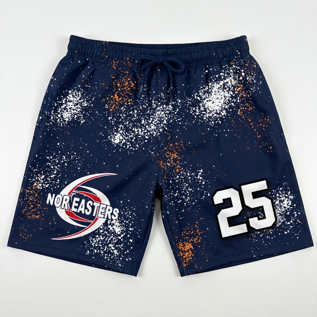 Nantucket NorEasters Custom Athletic Shorts