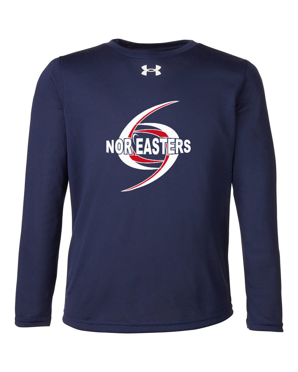 Nantucket NorEasters Under Armour Youth Tech™ Team Long Sleeve T-Shirt - Design 4