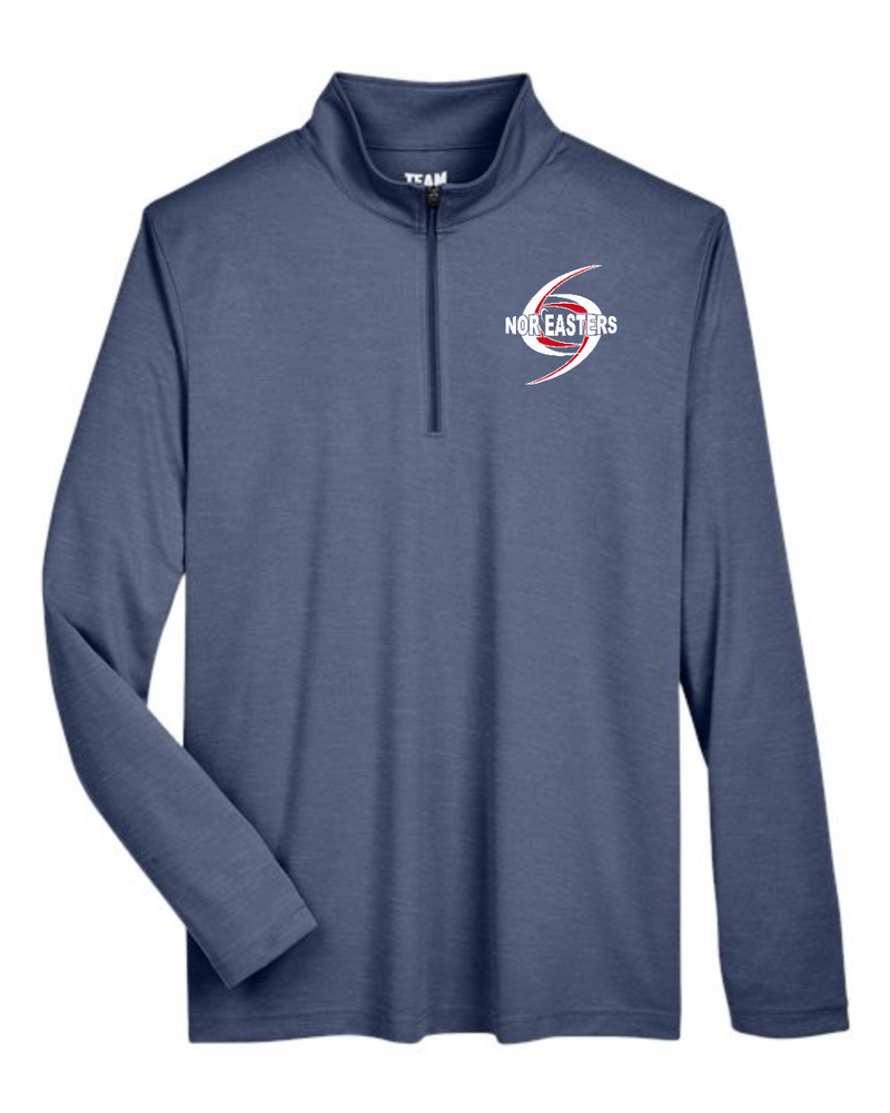 Nantucket NorEasters Team 365 Men's Zone Sonic Heather Performance Quarter-Zip Pullover