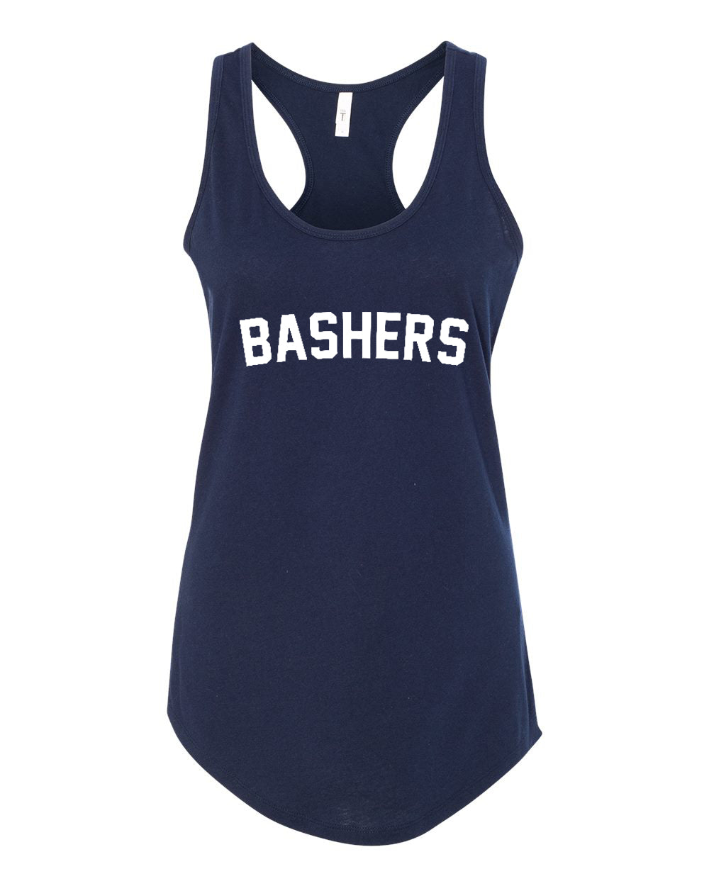 Bashers Racerback Tank - Navy