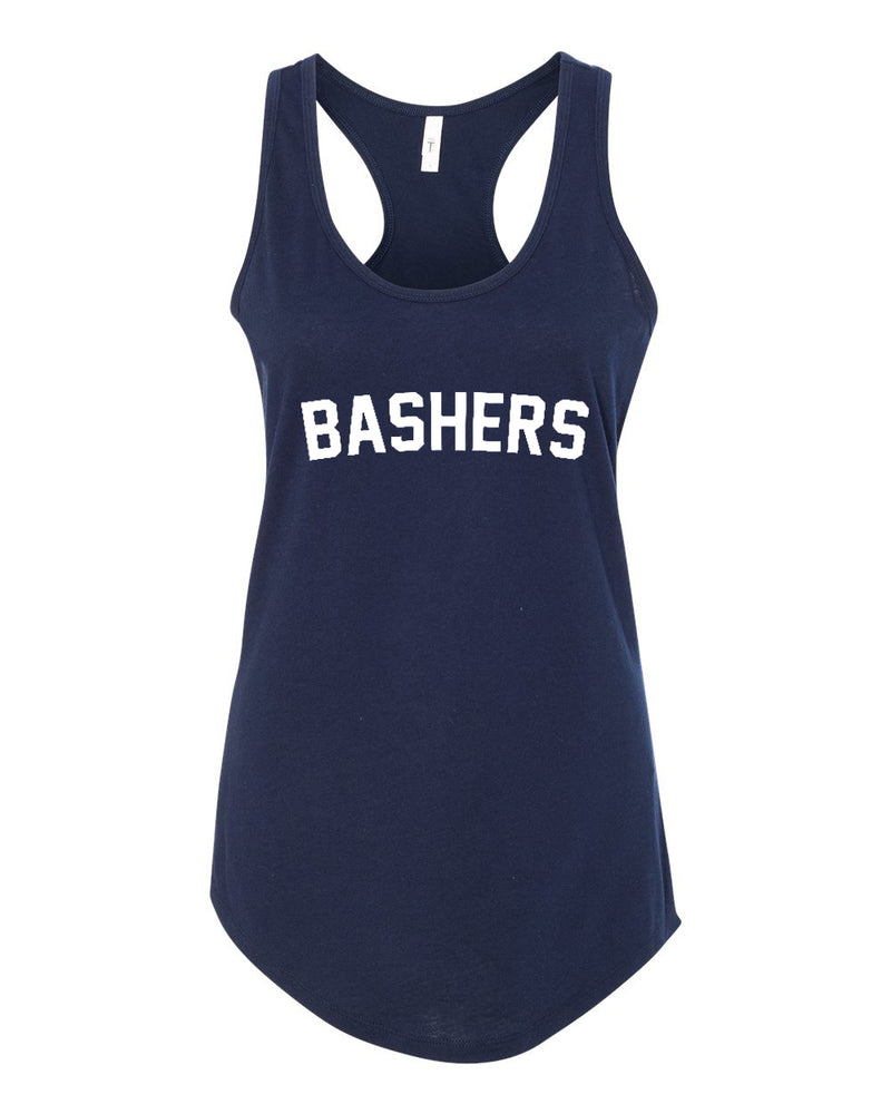 Bashers Racerback Tank - Navy