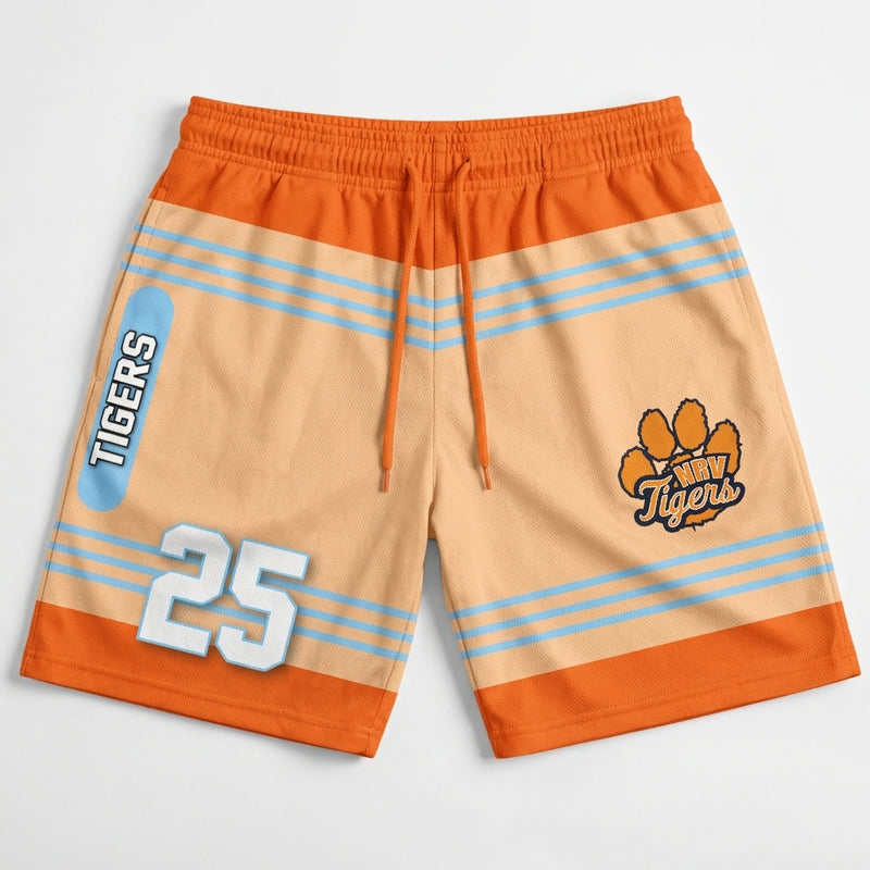 New River Tigers Custom Athletic Shorts