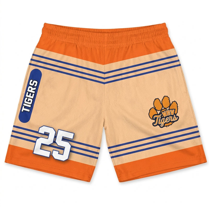 New River Tigers Custom Athletic Shorts