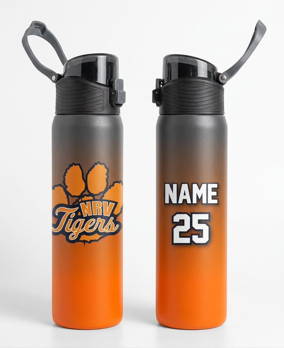 New River Tigers Custom Water Bottle