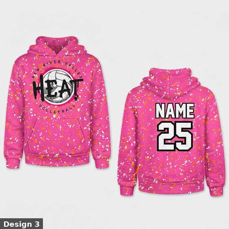New River Valley Heat Custom Hoodie - Design 2