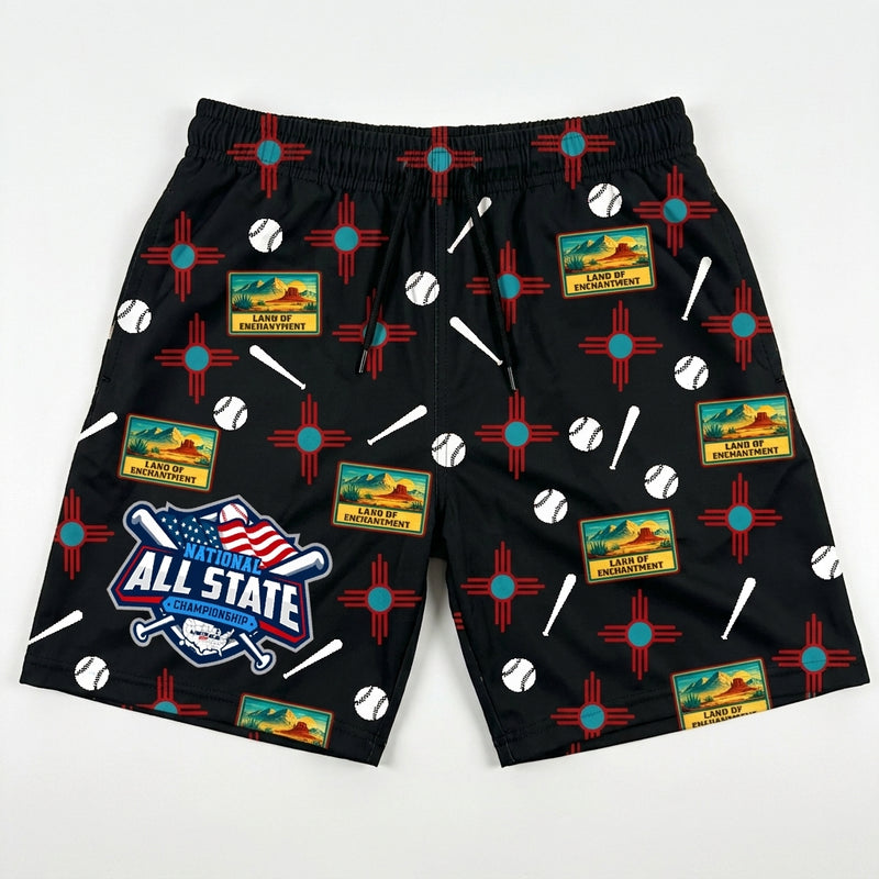 NM All State Custom Swim Trunks