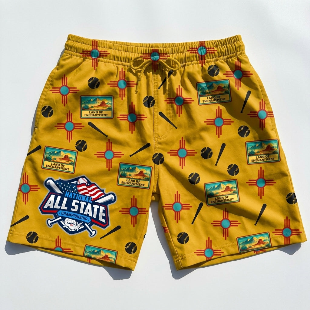 NM All State Custom Swim Trunks