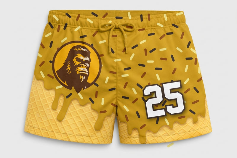 Oconee Bigfoots Custom Swim Trunks