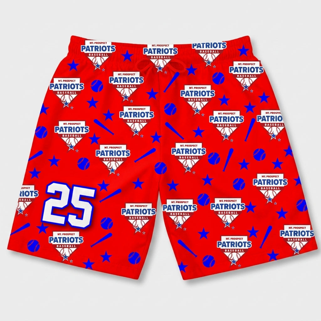 Patriots Custom Athletic Shorts