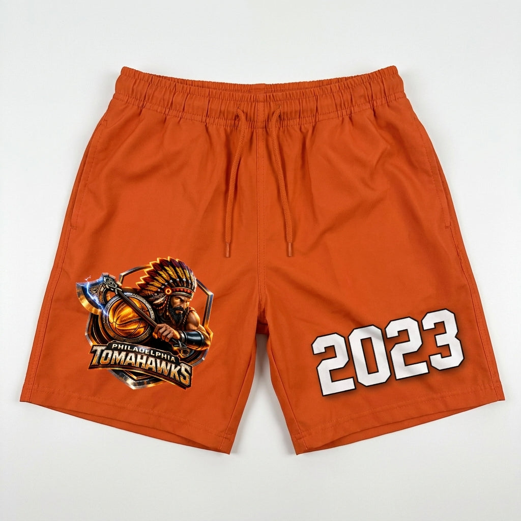 Philadelphia Tomahawks Custom Athletic Shorts