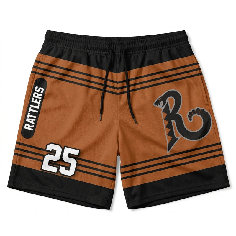 Rattlers Custom Athletic Shorts