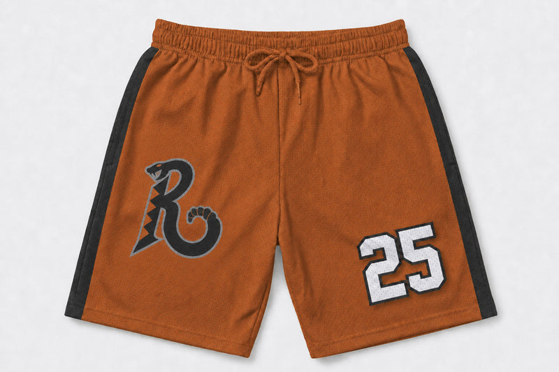 Rattlers Custom Athletic Shorts - Design 3