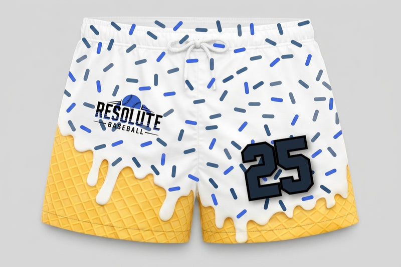 Resolute Sports Academy Custom Swim Trunks