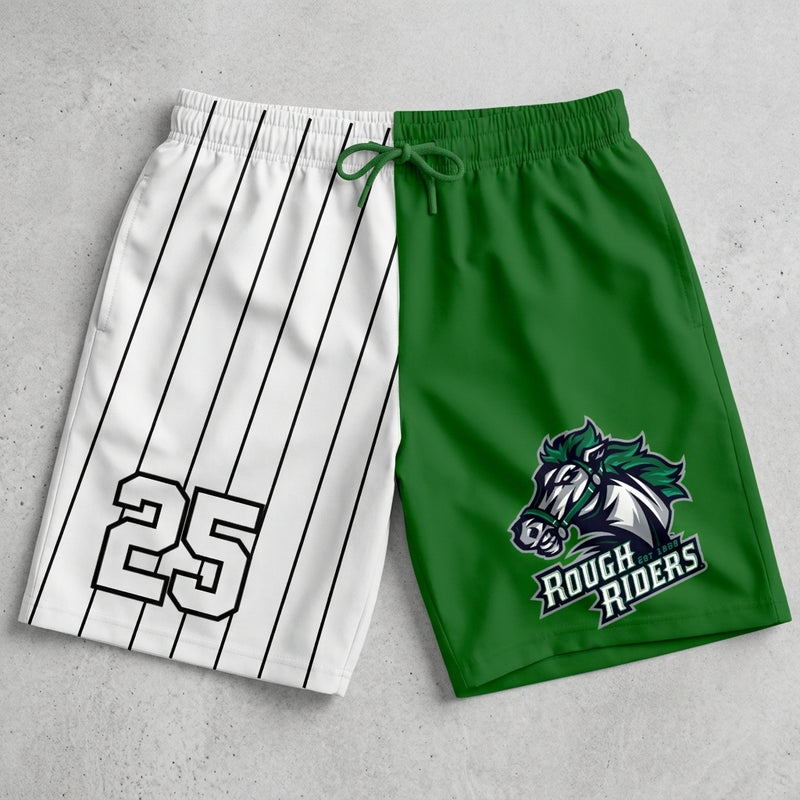 RoughRiders Custom Swim Trunks