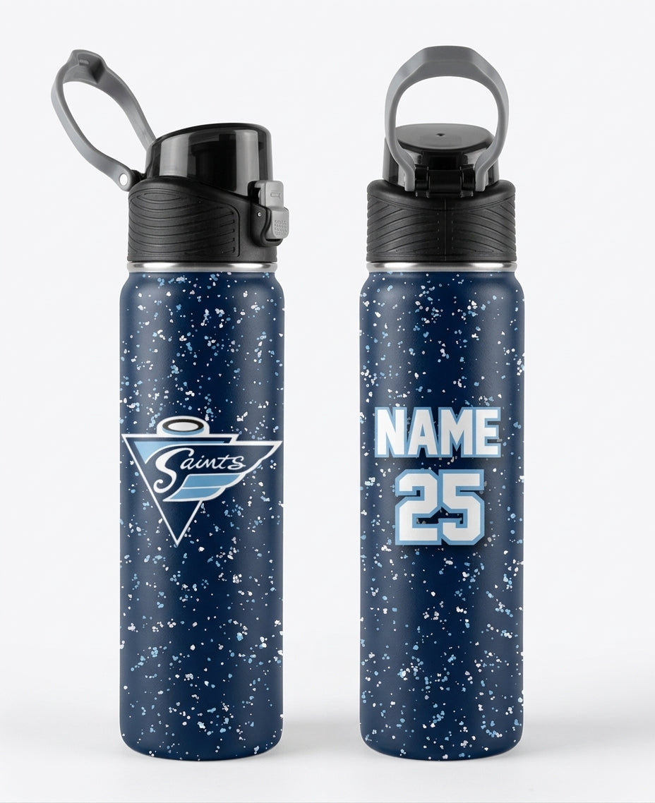 Saints Custom Water Bottle