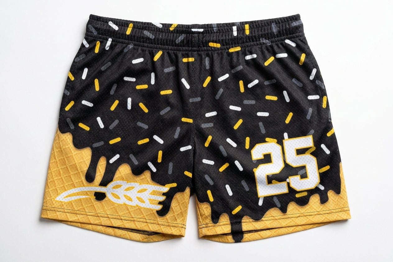 Shawnee Shockers Custom Athletic Shorts