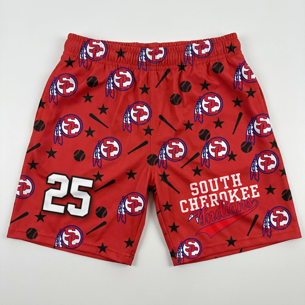 South Cherokee Indians Custom Swim Trunks
