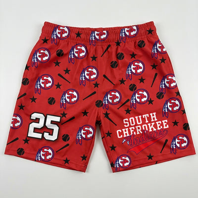 South Cherokee Indians Custom Swim Trunks