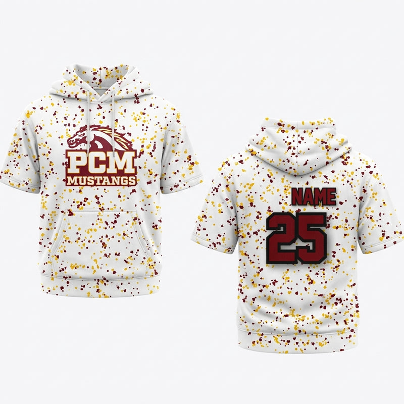 PCM Mustangs Custom SS Hoodie