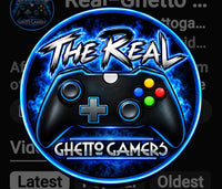 THE REAL - GHETTO GAMERS logo