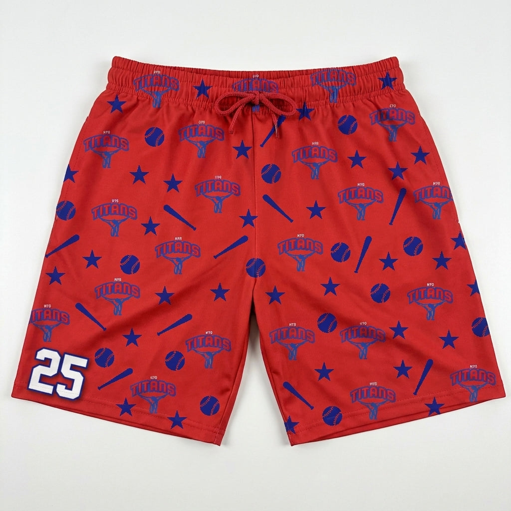 Titans Custom Swim Trunks
