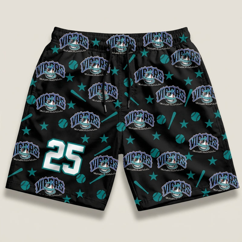 Vipers Custom Swim Trunks