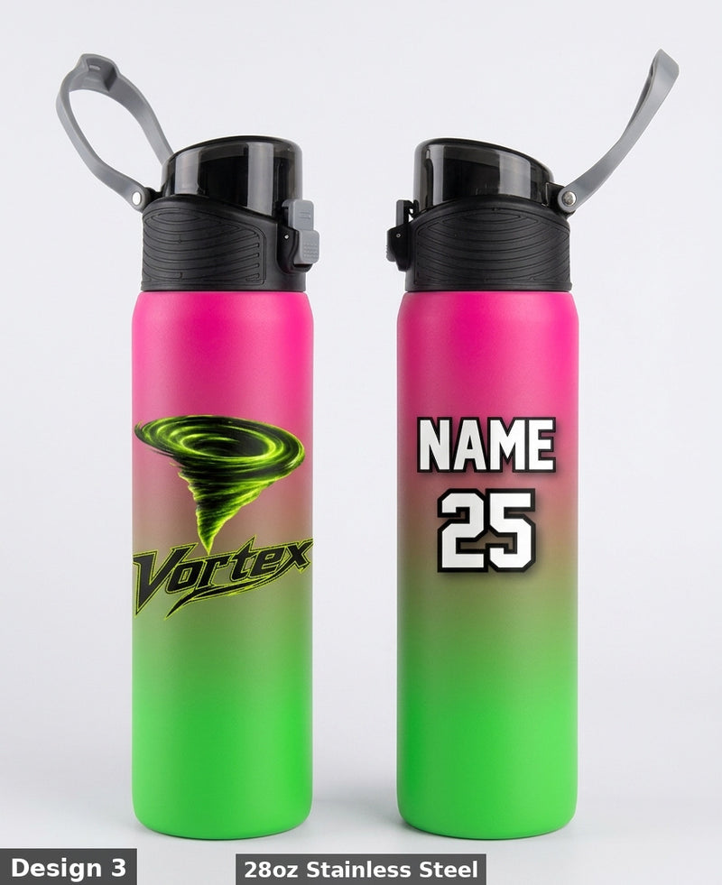Vortex Custom Water Bottle