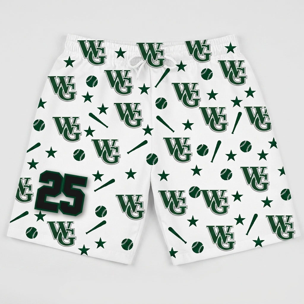 Walnut Grove Outlaws Custom Athletic Shorts