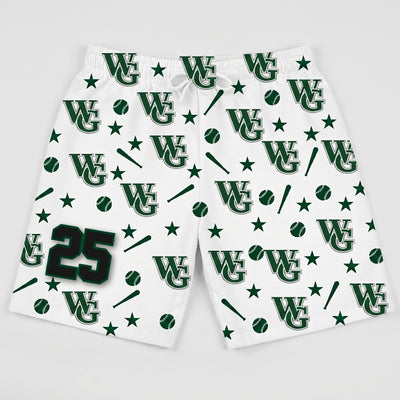 Walnut Grove Outlaws Custom Athletic Shorts