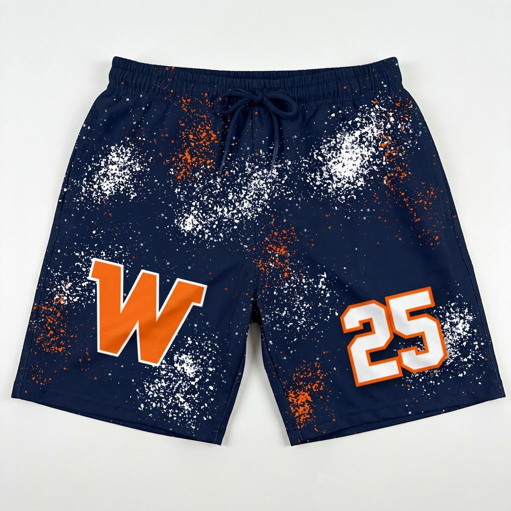 Walpole Little League Custom Athletic Shorts