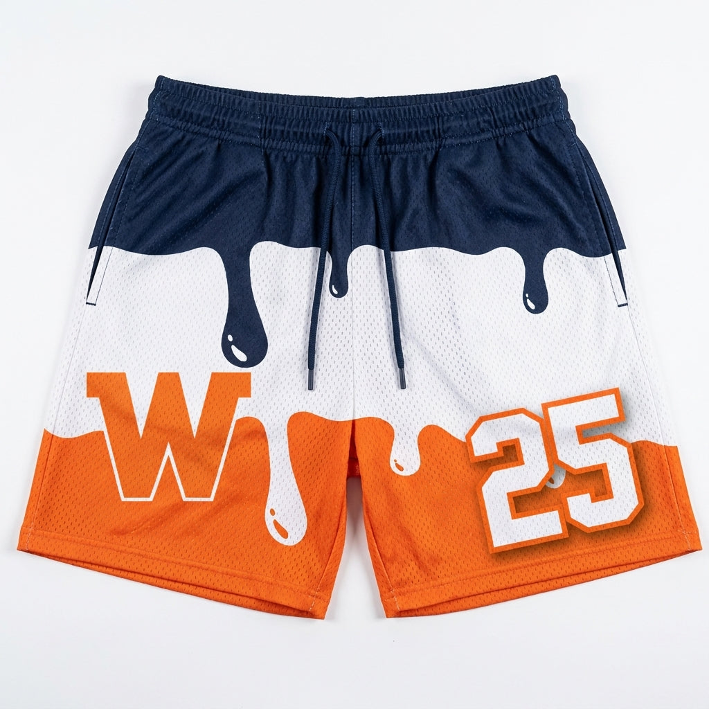 Walpole Little League Custom Athletic Shorts