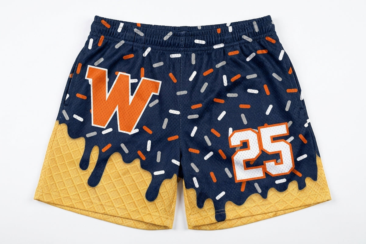 Walpole Little League Custom Athletic Shorts