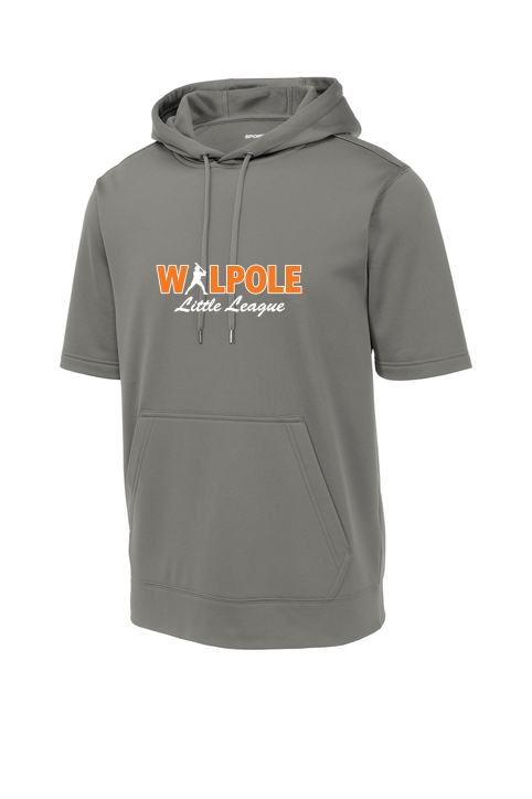 Walpole Little League SS Fleece Hooded Pullover (Dark Smoke Grey)