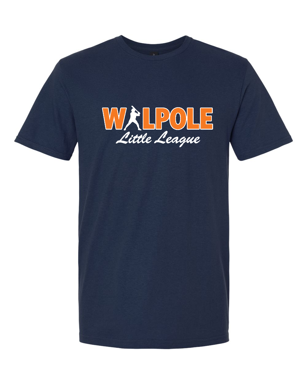 Walpole Little League Gildan Unisex Softstyle® T-Shirt (Navy)
