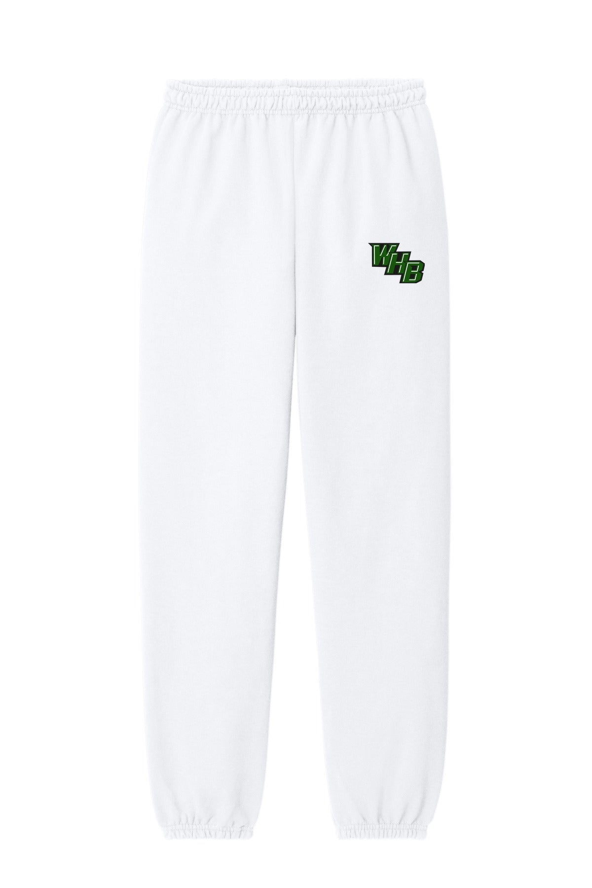 WHB Lacrosse Gildan Heavy Blend Sweatpant - White