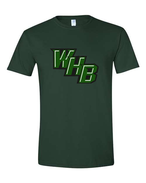 WHB Lacrosse Gildan Unisex Softstyle T-Shirt - Dark Green