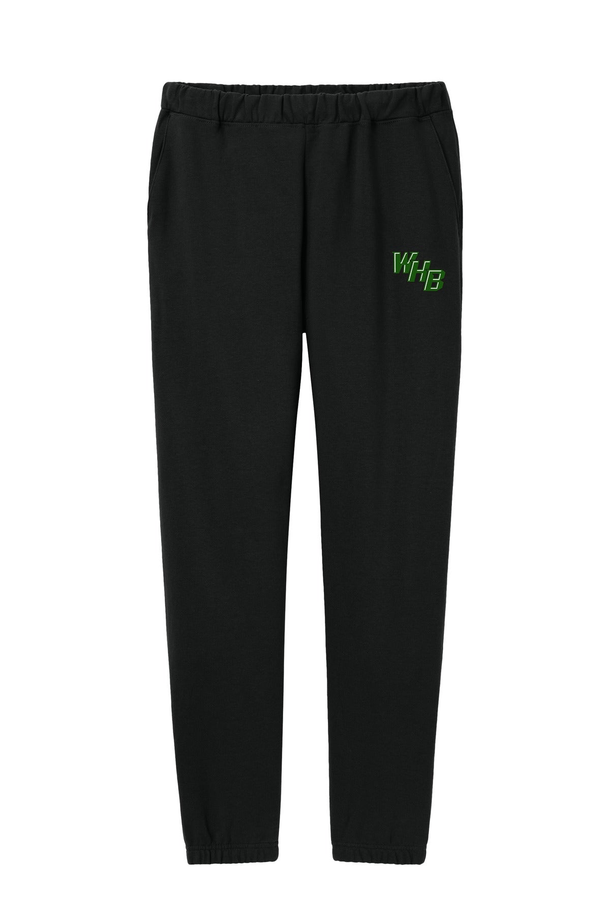 WHB Lacrosse Gildan Softstyle Midweight Pocket Sweatpants SF100 - Black