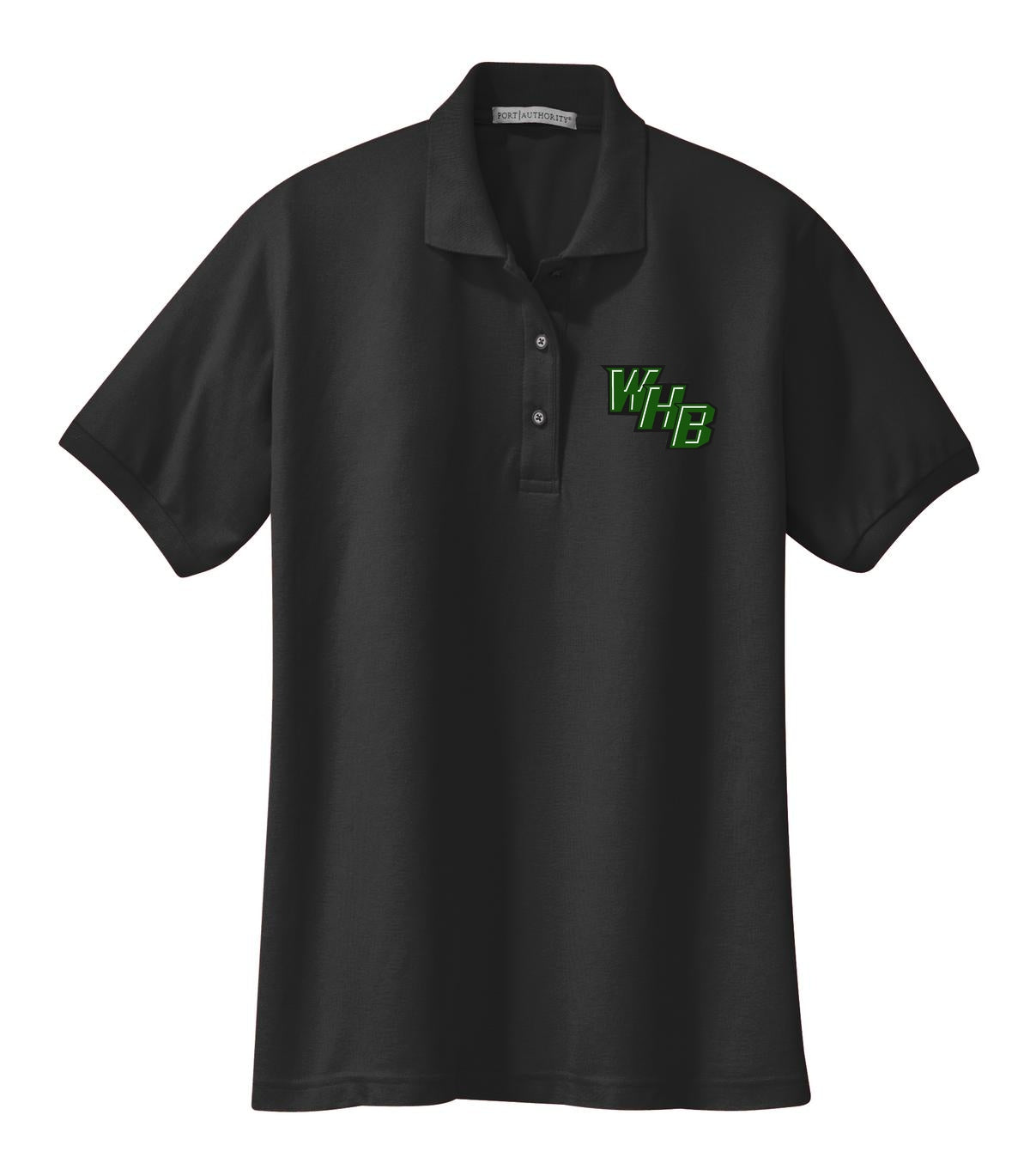 WHB Lacrosse Port Authority Port Authority Women's Silk Touch Polo - Black
