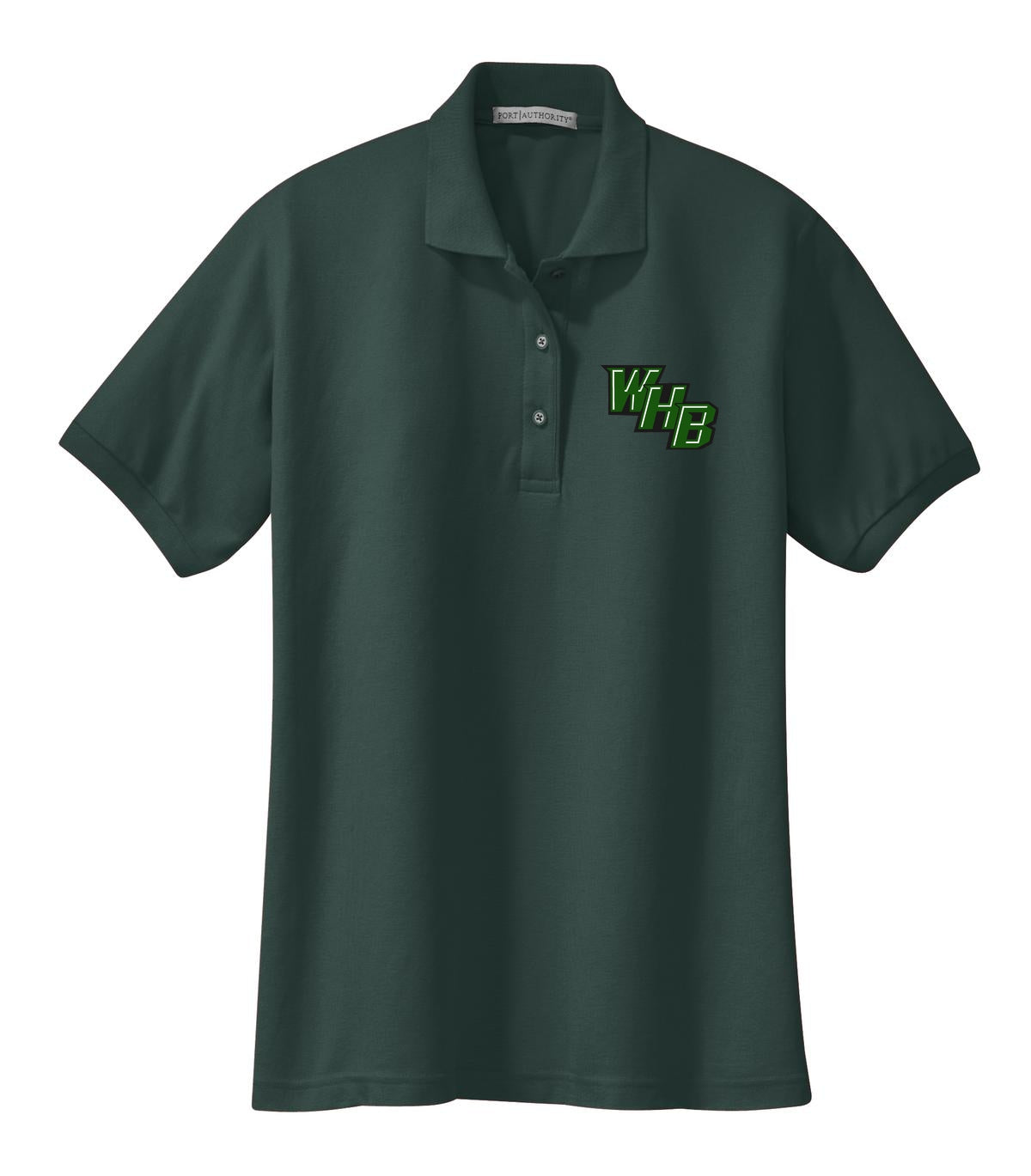 WHB Lacrosse Port Authority Port Authority Women's Silk Touch Polo - Dark Green