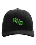 WHB Lacrosse Richardson Snapback Trucker Cap - Black