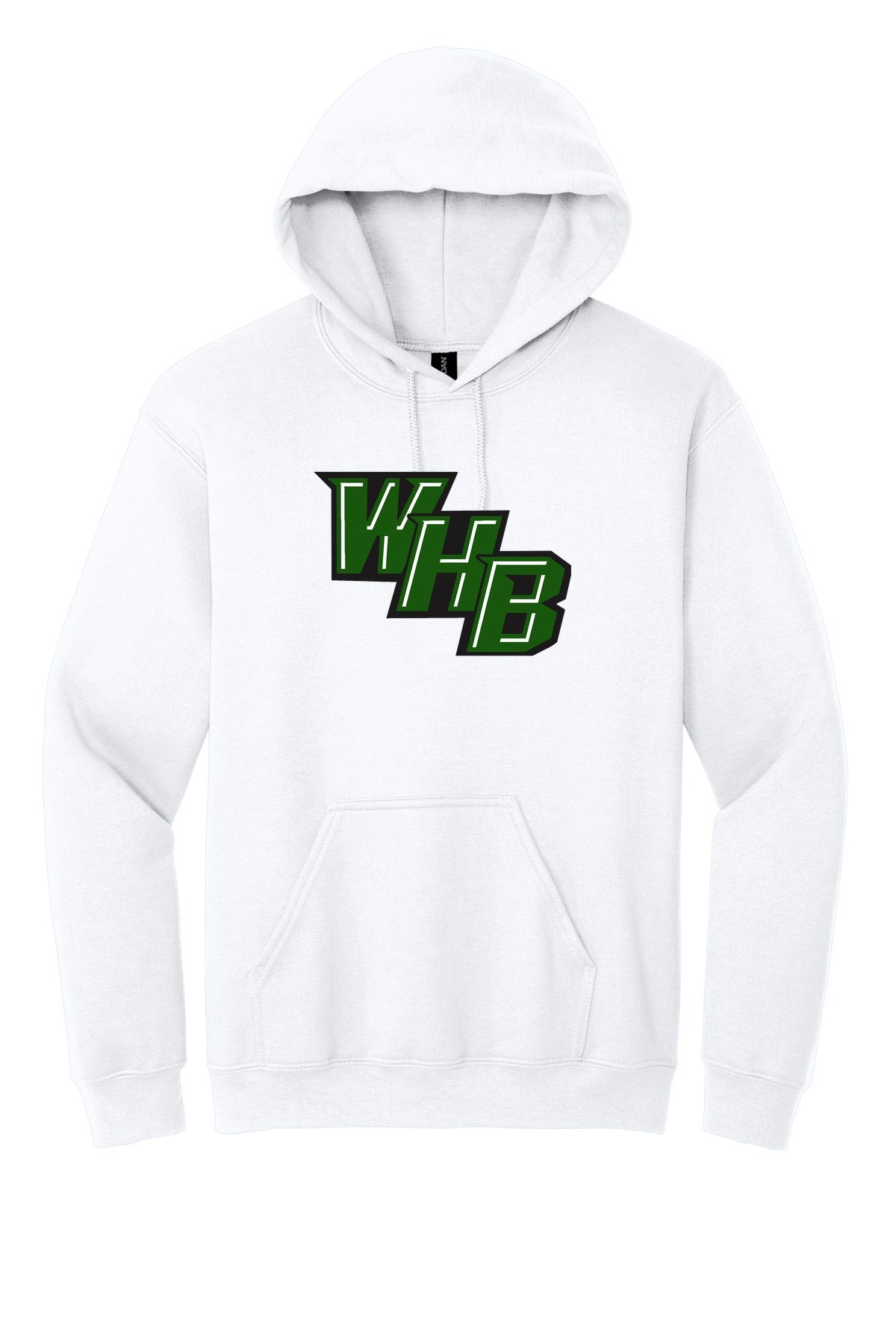 WHB Lacrosse Gildan - Heavy Blend Hooded Sweatshirt - White