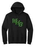WHB Lacrosse Gildan - Heavy Blend Hooded Sweatshirt - Black