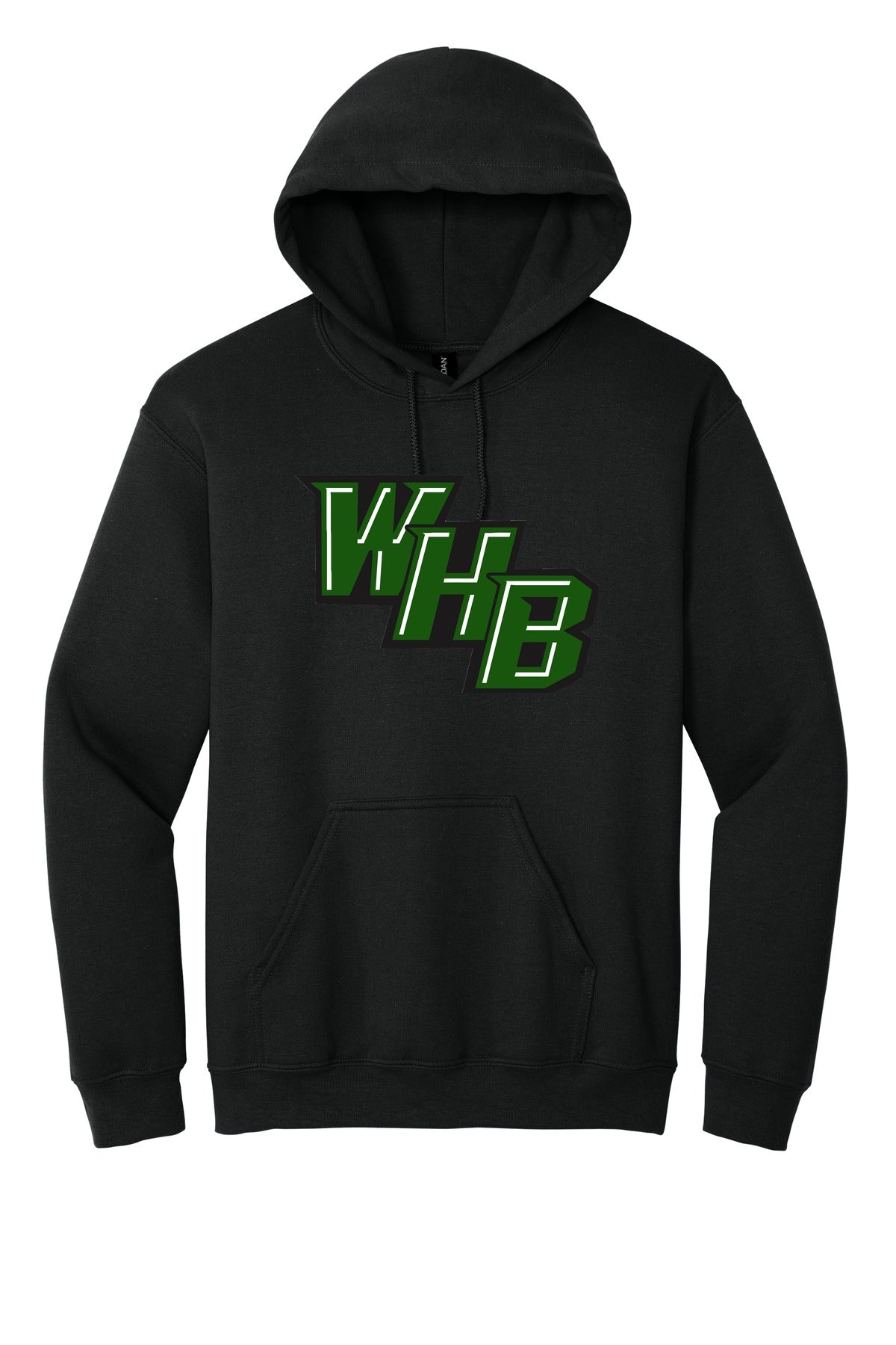 WHB Lacrosse Gildan - Heavy Blend Hooded Sweatshirt - Black