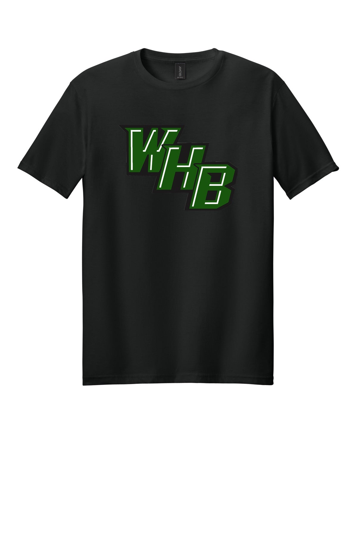 WHB Lacrosse Gildan Softstyle T-Shirt - Black