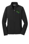 WHB Lacrosse Port Authority Port Authority Women's Core Soft Shell Jacket - Black