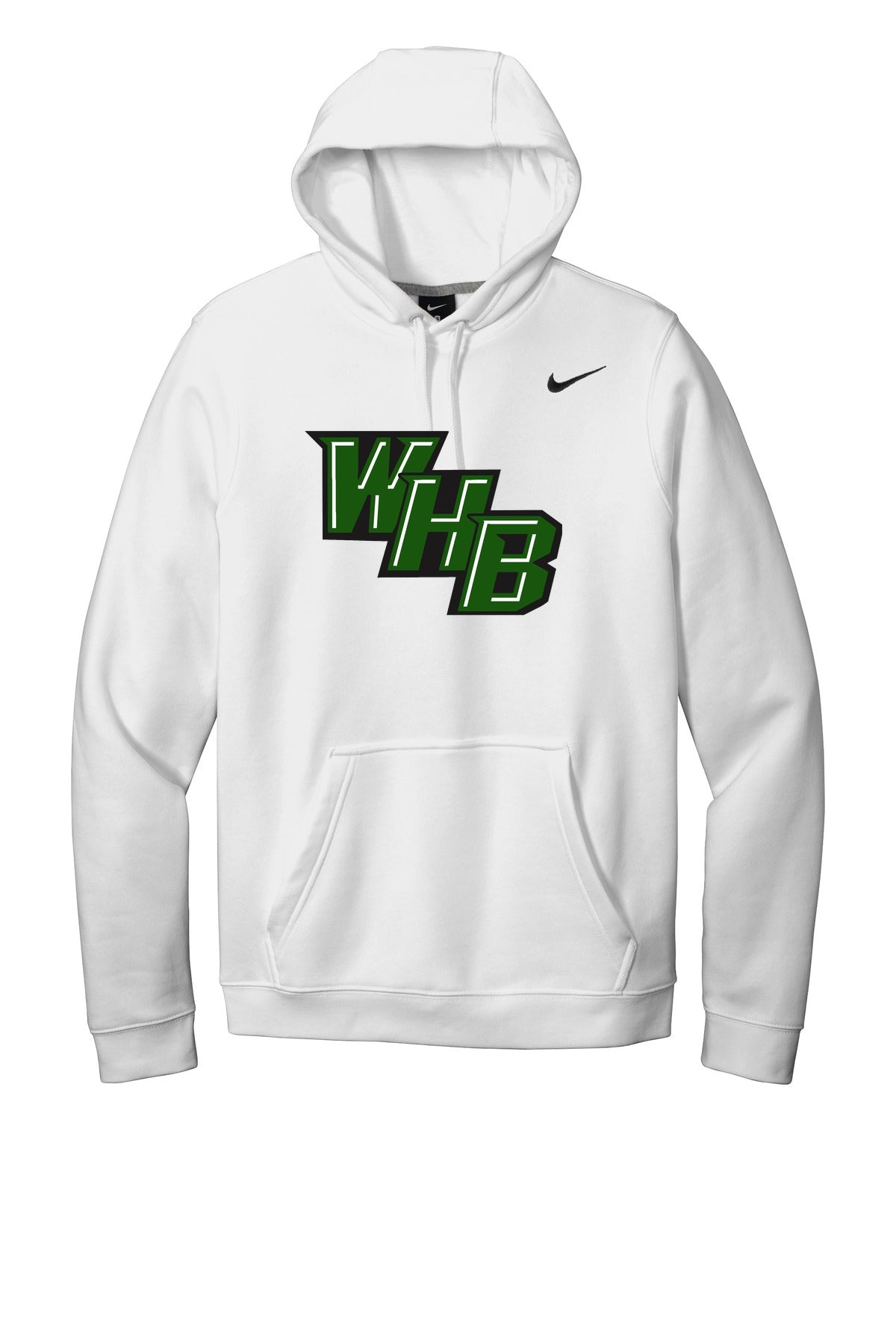 WHB Lacrosse Nike Club Fleece Pullover Hoodie CJ1611 - White
