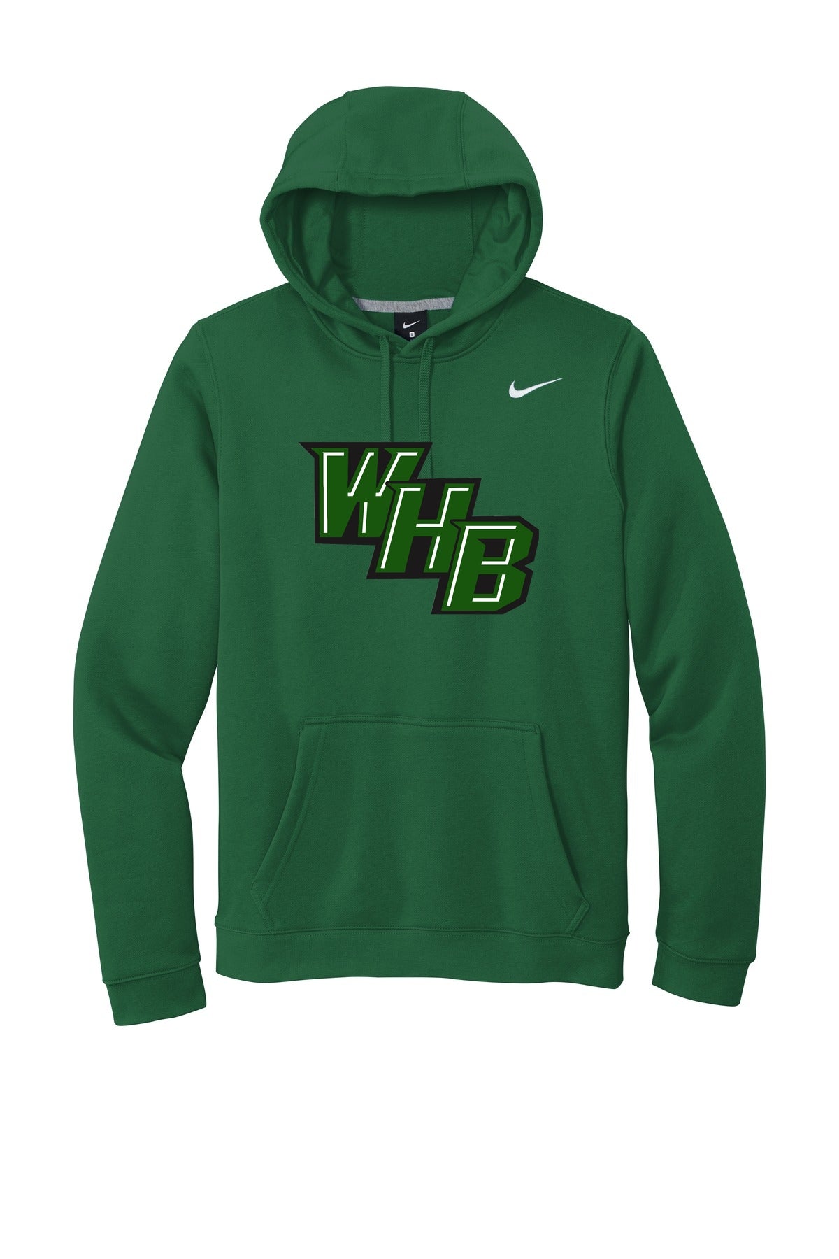 WHB Lacrosse Nike Club Fleece Pullover Hoodie CJ1611 - Dark Green