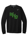 WHB Lacrosse Nike Club Fleece Crew CJ1614 - Black