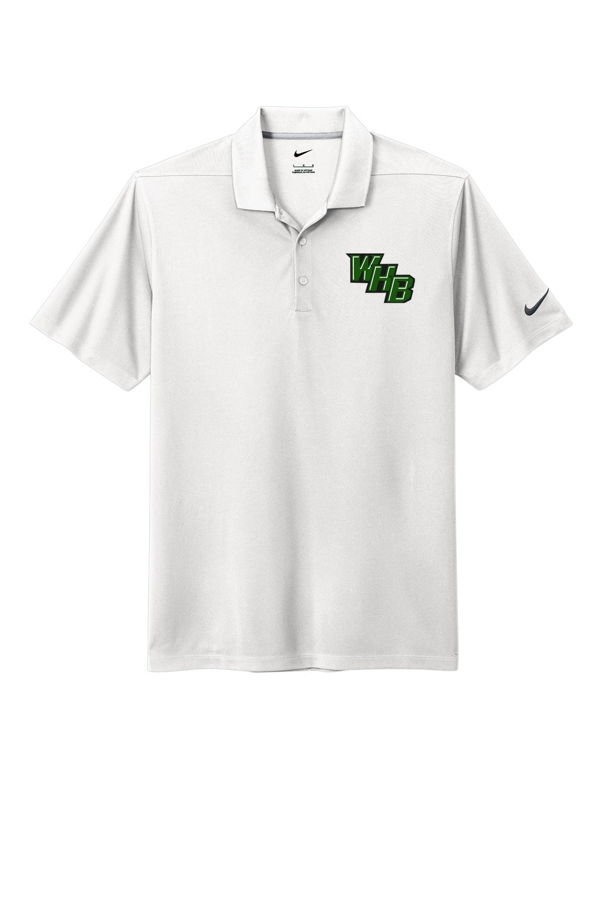 WHB Lacrosse Nike Dri-FIT Micro Pique 2.0 Polo NKDC1963 - White